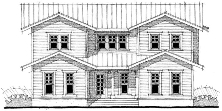 House Plan House Plan #1184 Front Elevation