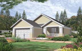 Cottage House Plan #2559-00064 Elevation Photo