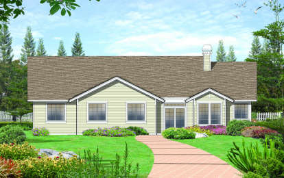 Craftsman House Plan #2559-00066 Elevation Photo