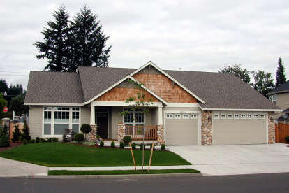 Craftsman House Plan #2559-00066 Elevation Photo
