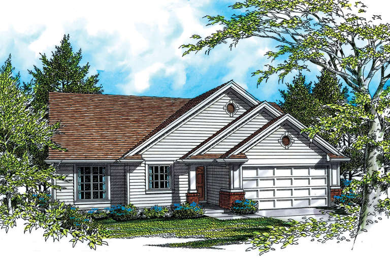 House Plan House Plan #11844 Front Elevation 