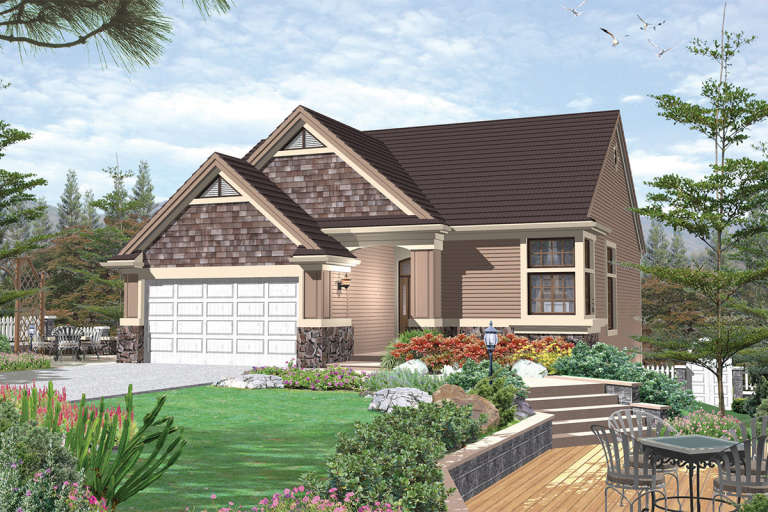 Craftsman House Plan #2559-00069 Elevation Photo