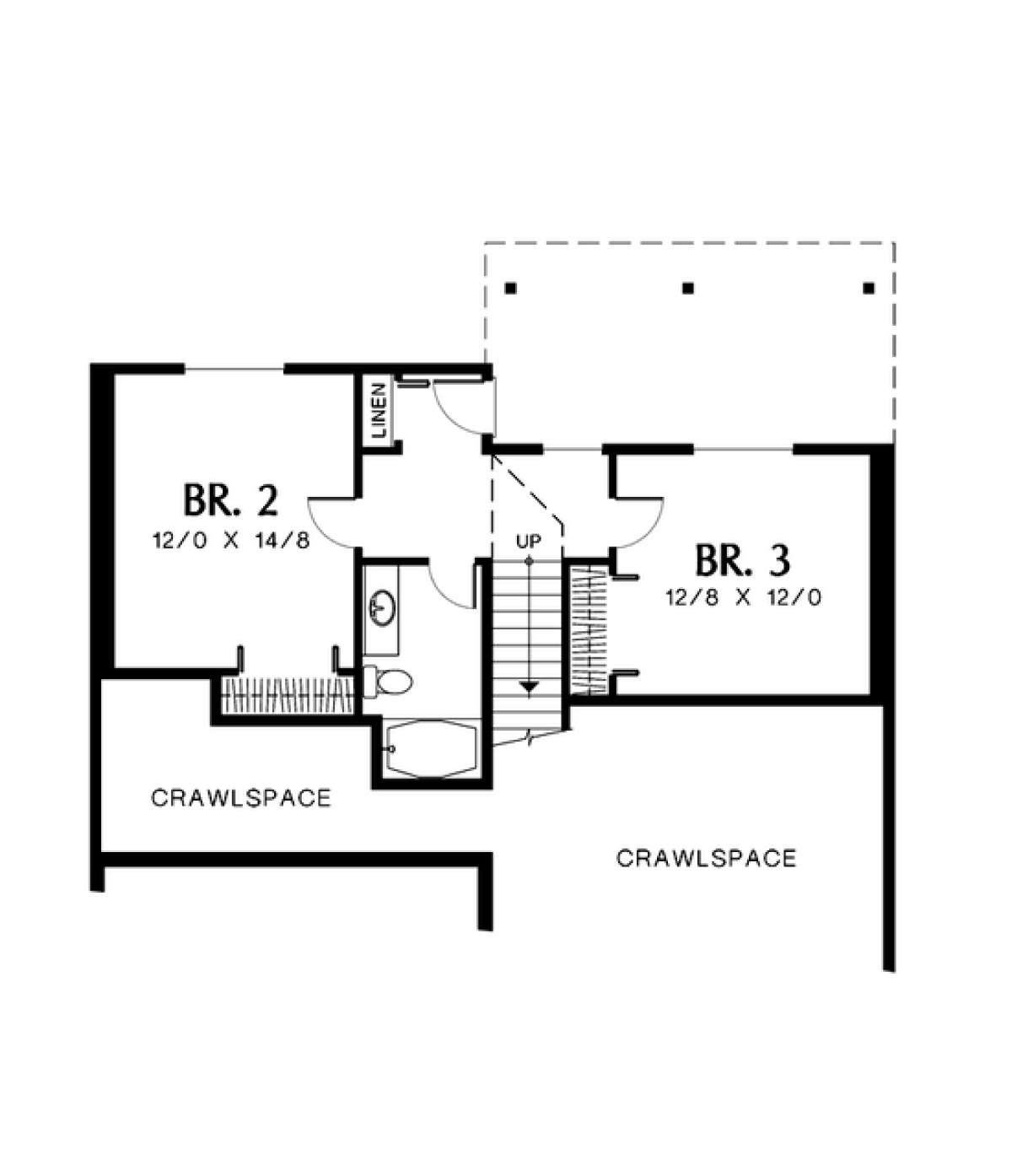 Floorplan 1 for House Plan #2559-00069