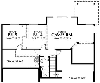 Floorplan 1 for House Plan #2559-00070