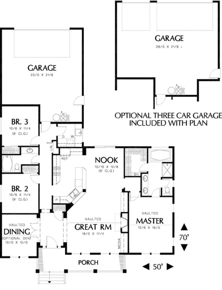 House Plan House Plan #11849 Drawing 1