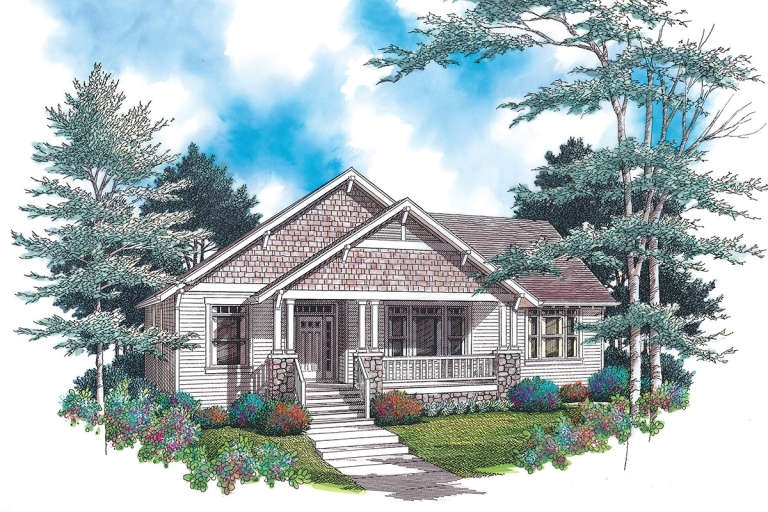 Country House Plan #2559-00073 Elevation Photo