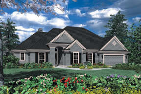 Traditional House Plan #2559-00075 Elevation Photo