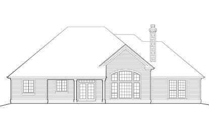 Traditional House Plan #2559-00075 Elevation Photo