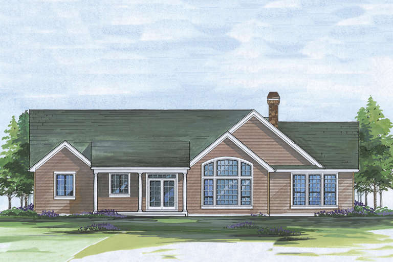 Country House Plan #2559-00076 Elevation Photo