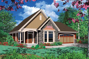Cottage House Plan #2559-00078 Elevation Photo
