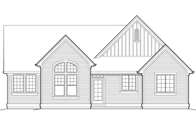 Cottage House Plan #2559-00078 Elevation Photo