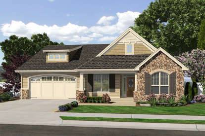 Craftsman House Plan #2559-00079 Elevation Photo