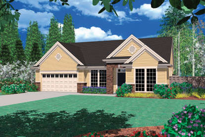 Traditional House Plan #2559-00081 Elevation Photo