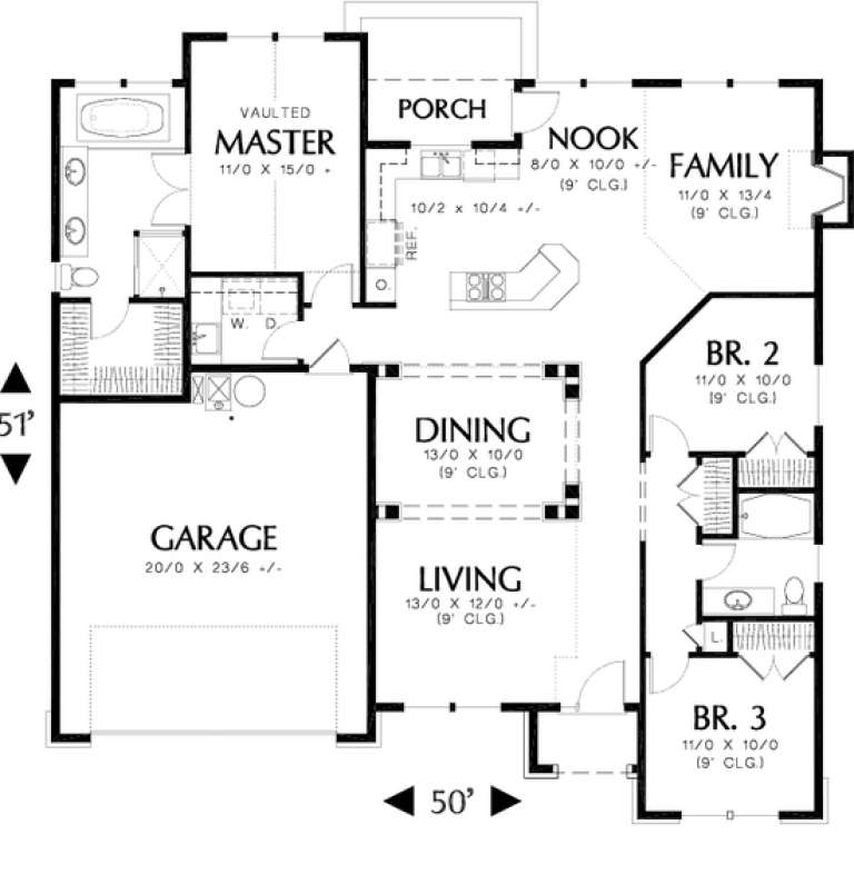 House Plan House Plan #11858 Drawing 1