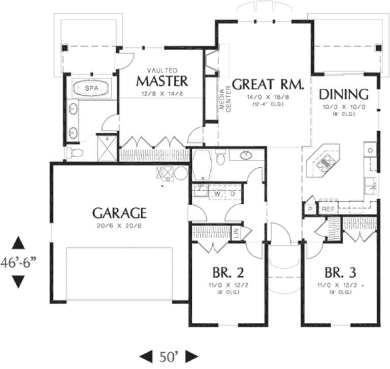 House Plan House Plan #11860 Drawing 1