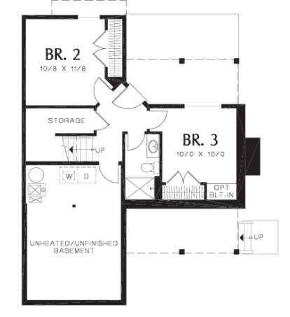 Floorplan 1 for House Plan #2559-00091
