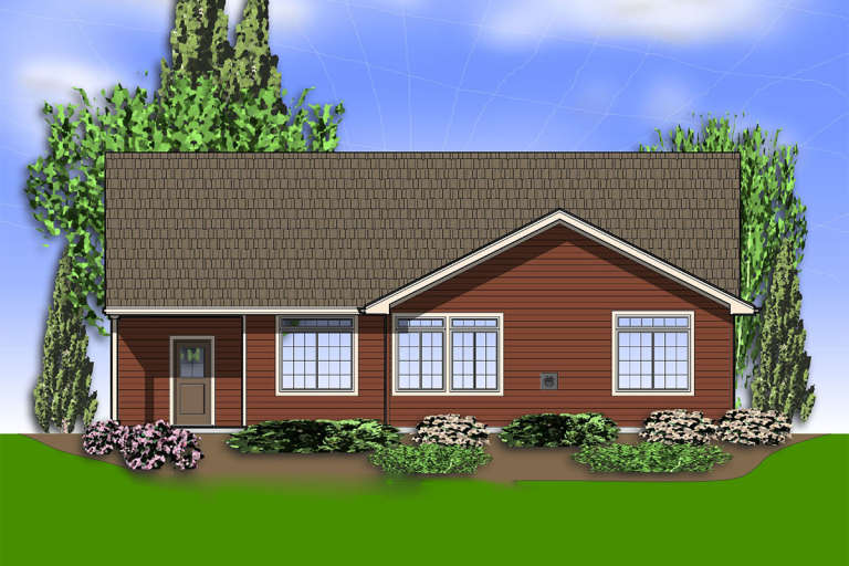Country House Plan #2559-00092 Elevation Photo