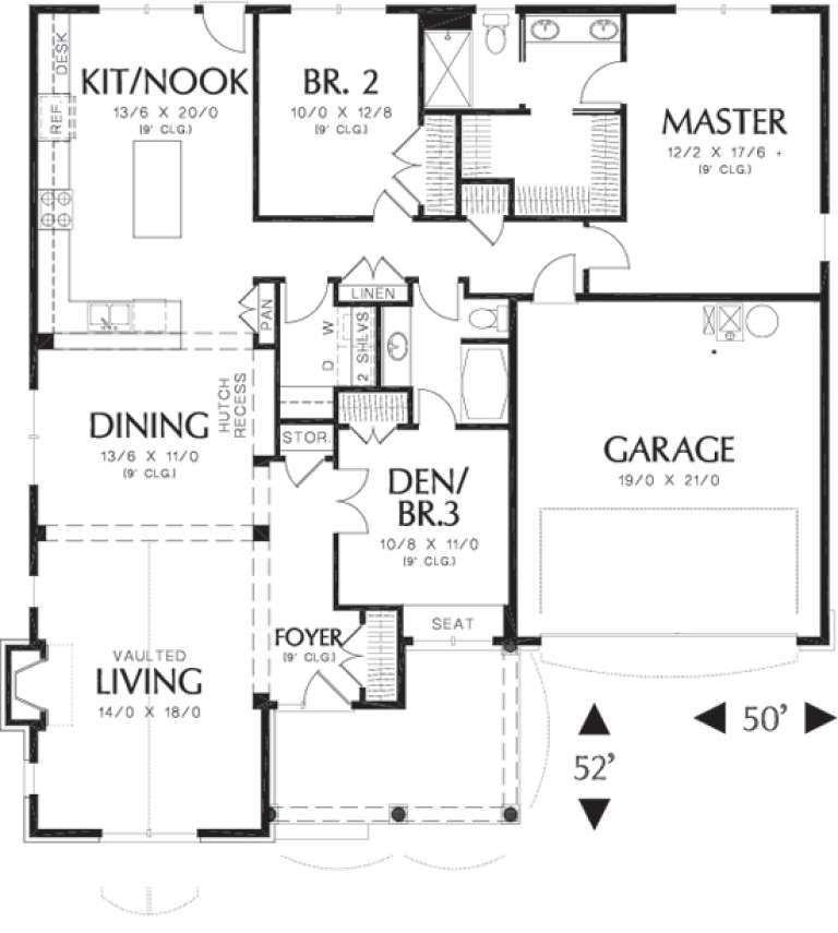 House Plan House Plan #11871 Drawing 1