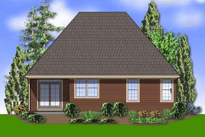 Cottage House Plan #2559-00098 Elevation Photo