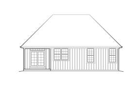 Narrow Lot House Plan #2559-00099 Elevation Photo