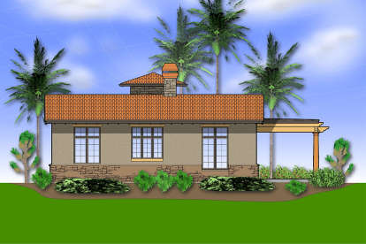 Southwest House Plan #2559-00102 Elevation Photo