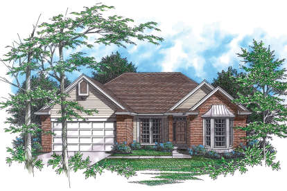 Traditional House Plan #2559-00108 Elevation Photo