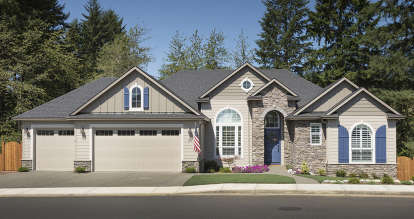 House Plan House Plan #11886 Front Elevation