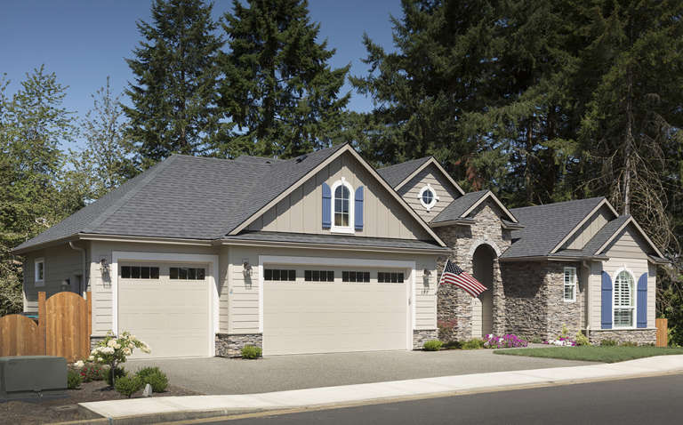 European House Plan #2559-00109 Elevation Photo