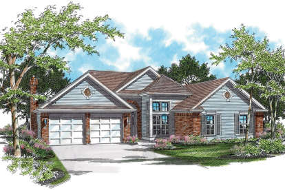 Traditional House Plan #2559-00114 Elevation Photo