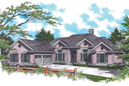 Traditional House Plan #2559-00118 Elevation Photo