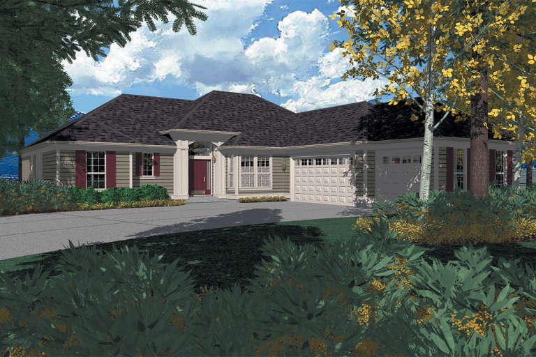 House Plan House Plan #11898 Front Elevation 