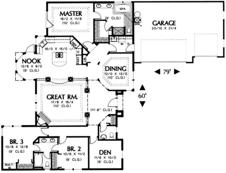 House Plan House Plan #11898 Drawing 1