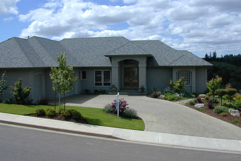 Contemporary House Plan #2559-00122 Elevation Photo