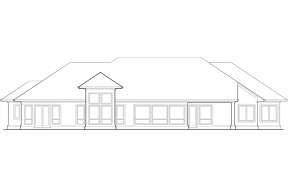 Contemporary House Plan #2559-00122 Elevation Photo