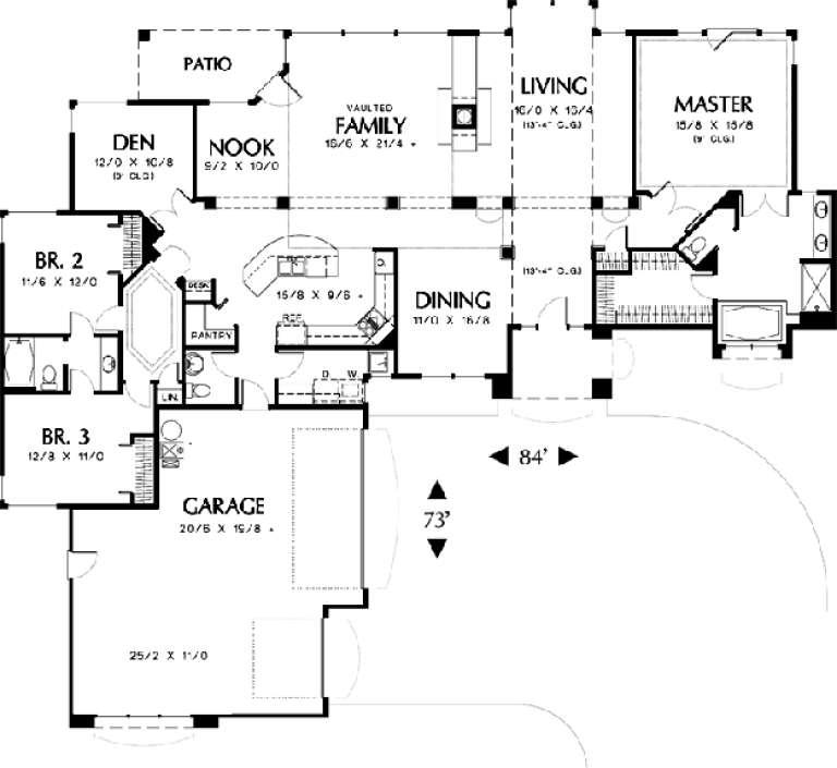 House Plan House Plan #11899 Drawing 1