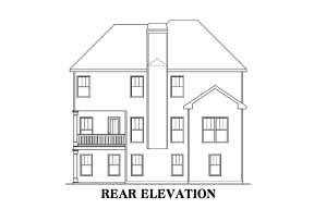 Craftsman House Plan #009-00101 Elevation Photo