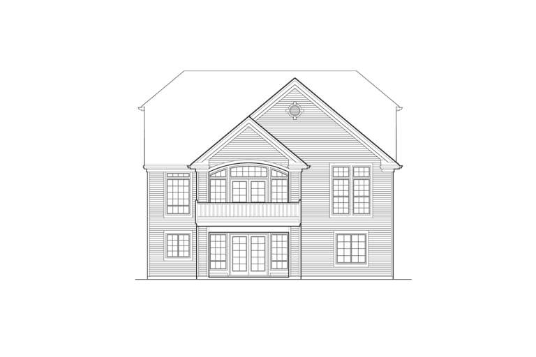 Country House Plan #2559-00126 Elevation Photo