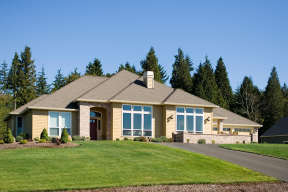 Contemporary House Plan #2559-00129 Elevation Photo