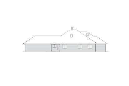 Contemporary House Plan #2559-00129 Elevation Photo