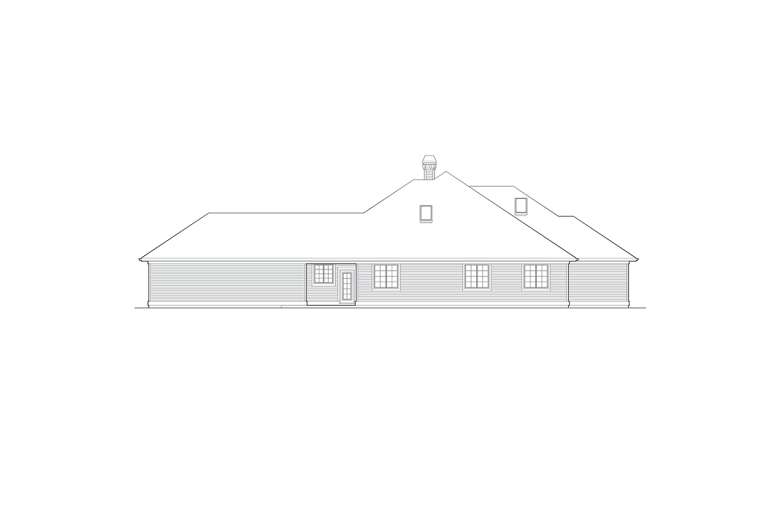 Contemporary House Plan #2559-00129 Elevation Photo