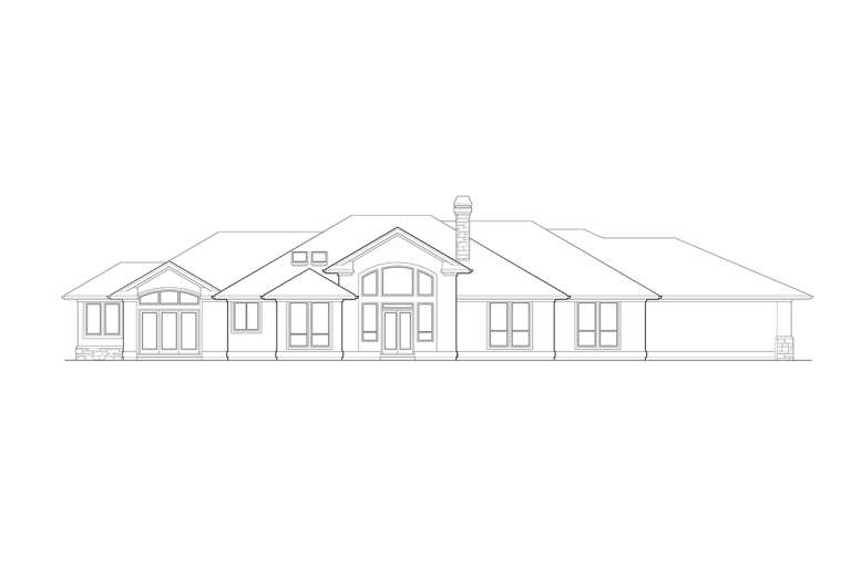 Contemporary House Plan #2559-00131 Elevation Photo