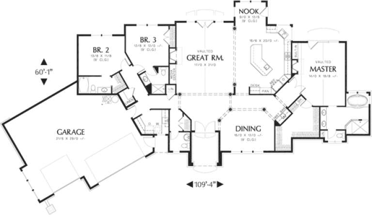 House Plan House Plan #11908 Drawing 1