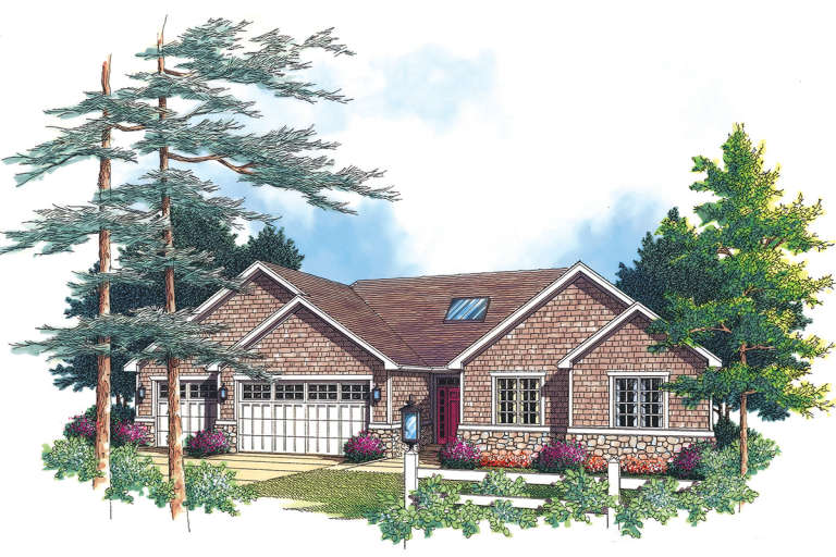 Traditional House Plan #2559-00132 Elevation Photo