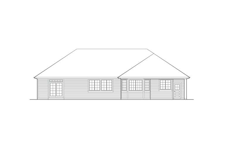 Traditional House Plan #2559-00132 Elevation Photo