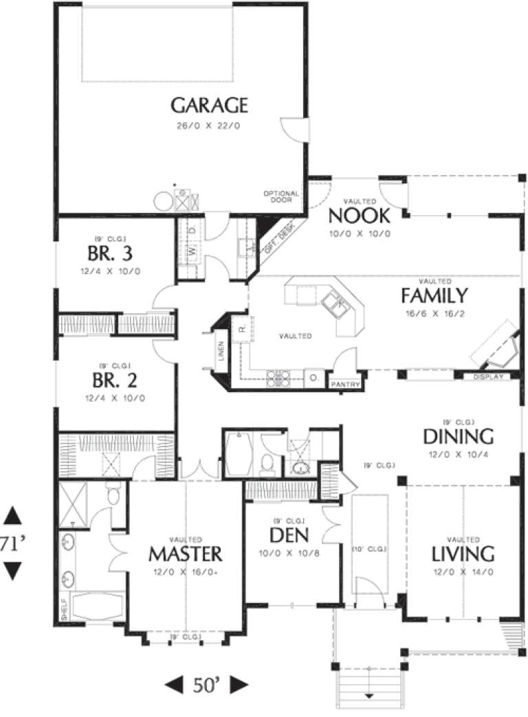 House Plan House Plan #11911 Drawing 1