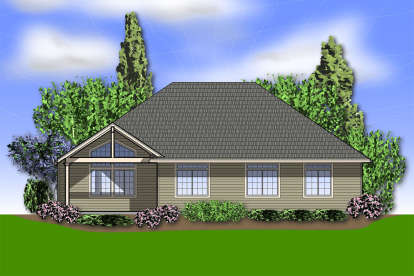 Craftsman House Plan #2559-00140 Elevation Photo