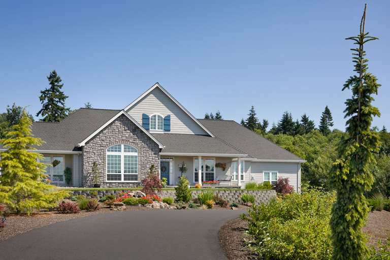 European House Plan #2559-00141 Elevation Photo