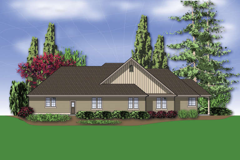 European House Plan #2559-00141 Elevation Photo