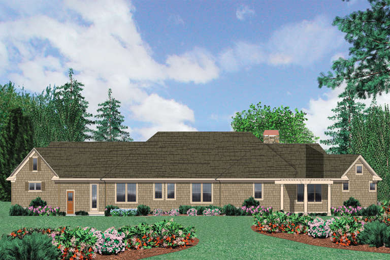 French Country House Plan #2559-00142 Elevation Photo
