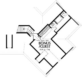 Floorplan 2 for House Plan #2559-00142